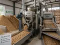 Dans cette usine, découvrez comment sont fabriqués les pellets de bois, une énergie propre et renouvelable, à partir de sciure et de copeaux.